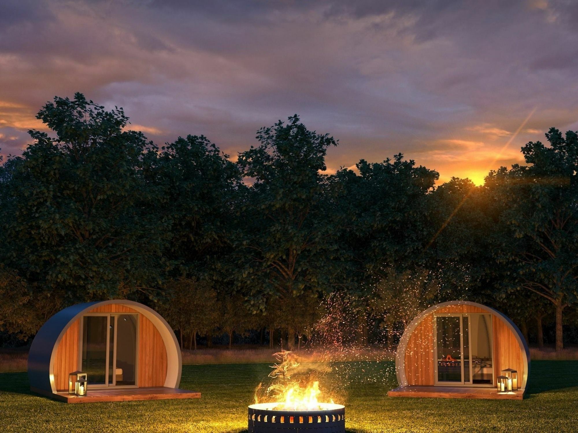Inverness Glamping Eksteriør bilde