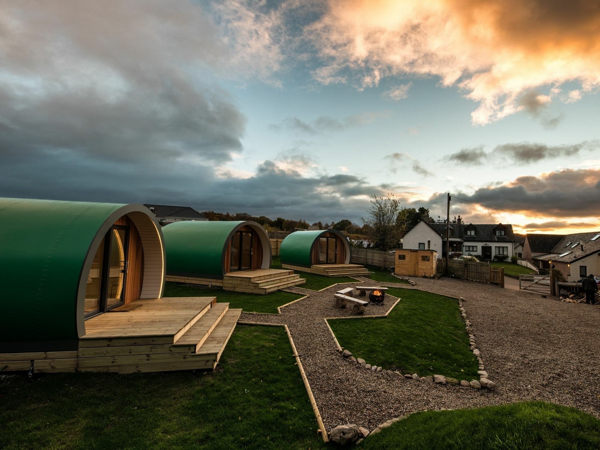 Inverness Glamping Eksteriør bilde